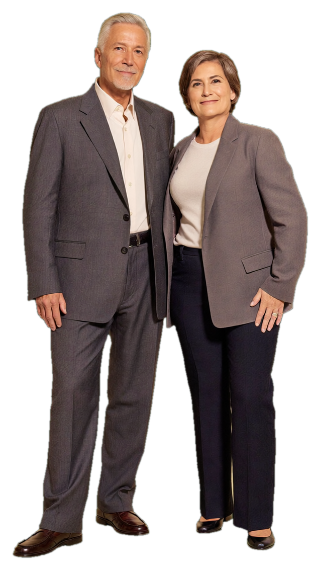 An older California couple keeping their home through a jumbo reverse mortgage buyout